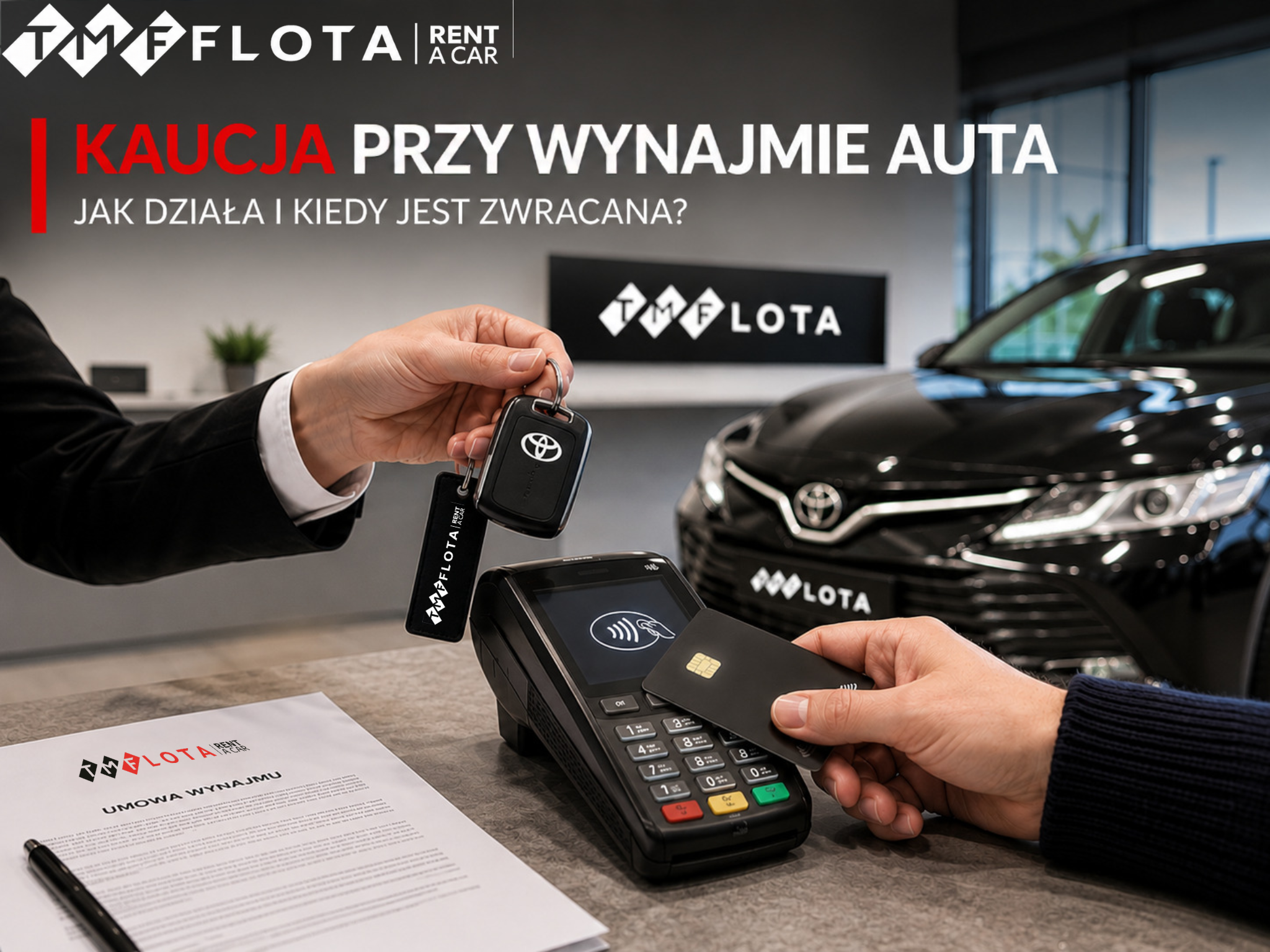 Kaucja za wynajem samochodu: ile wynosi i kiedy wraca?
